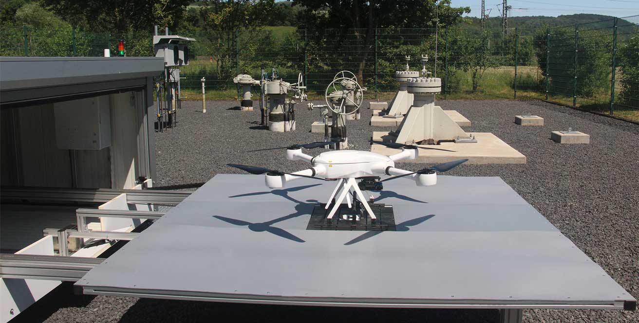 Igus Exabotix Drohnen Hangar